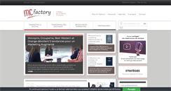 Desktop Screenshot of mcfactory.fr